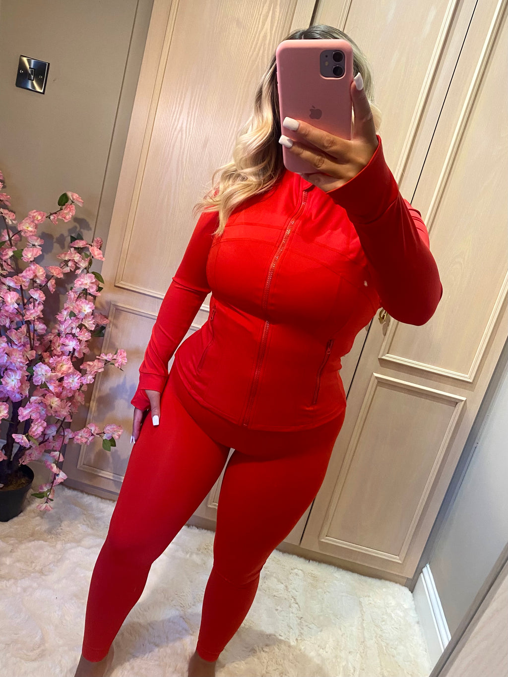 Red Sculpting Gym Set